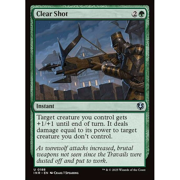 MtG Innistrad Remastered Uncommon Clear Shot #188