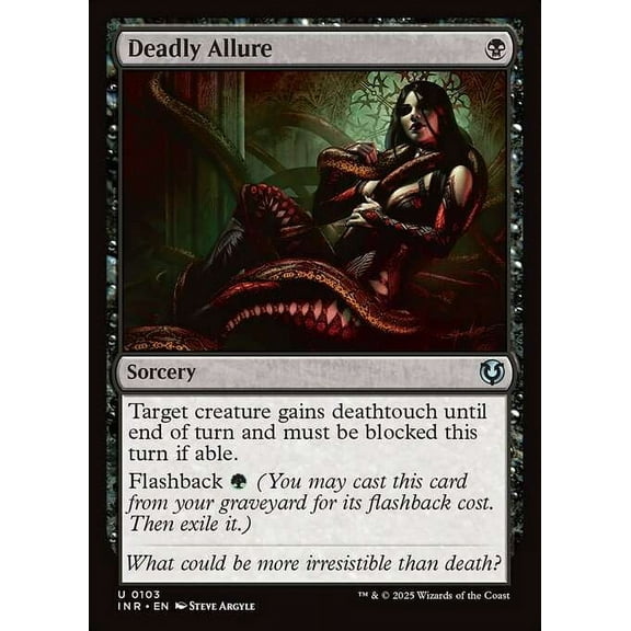 MtG Innistrad Remastered Uncommon Deadly Allure #103