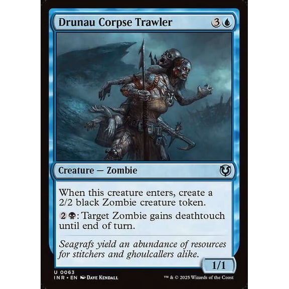 MtG Innistrad Remastered Uncommon Drunau Corpse Trawler #63