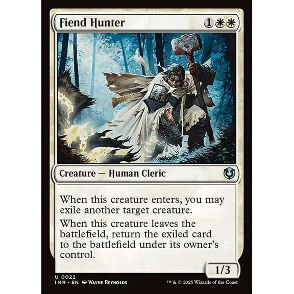 MtG Innistrad Remastered Uncommon Fiend Hunter #22
