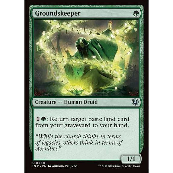MtG Innistrad Remastered Uncommon Groundskeeper #200