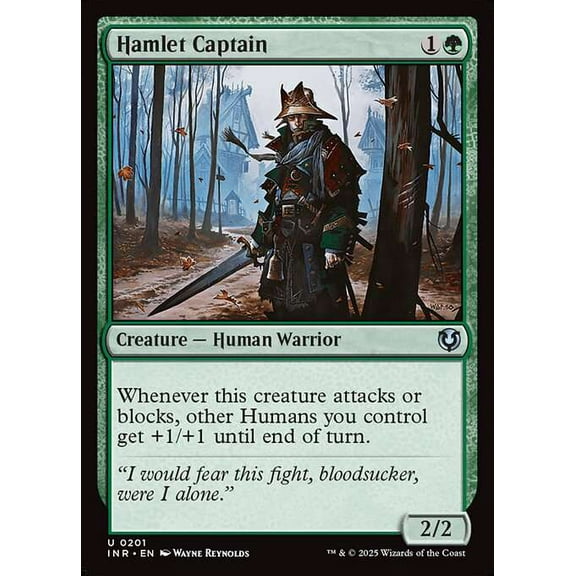 MtG Innistrad Remastered Uncommon Hamlet Captain #201
