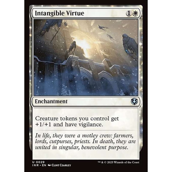 MtG Innistrad Remastered Uncommon Intangible Virtue #29