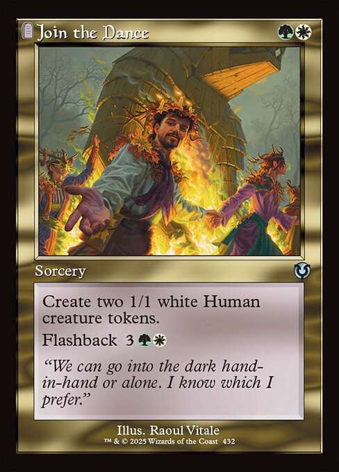 MtG Innistrad Remastered Uncommon Join the Dance (Classic Frame) #432 - Walmart.com MtG Innistrad Remastered Uncommon Join the Dance (Classic Frame) #432 - Walmart.com
