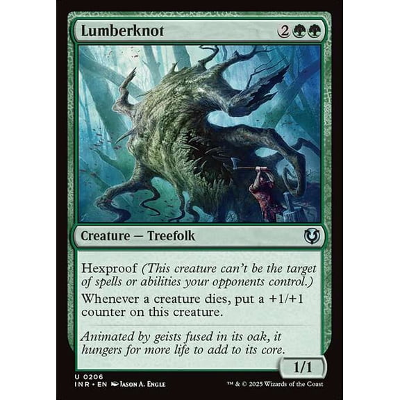 MtG Innistrad Remastered Uncommon Lumberknot #206