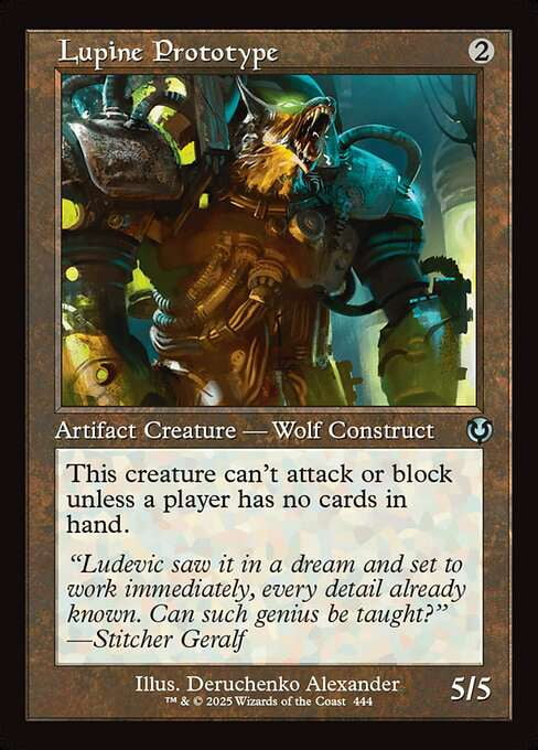 MtG Innistrad Remastered Uncommon Lupine Prototype (Classic Frame) #444 - Walmart.com MtG Innistrad Remastered Uncommon Lupine Prototype (Classic Frame) #444 - Walmart.com