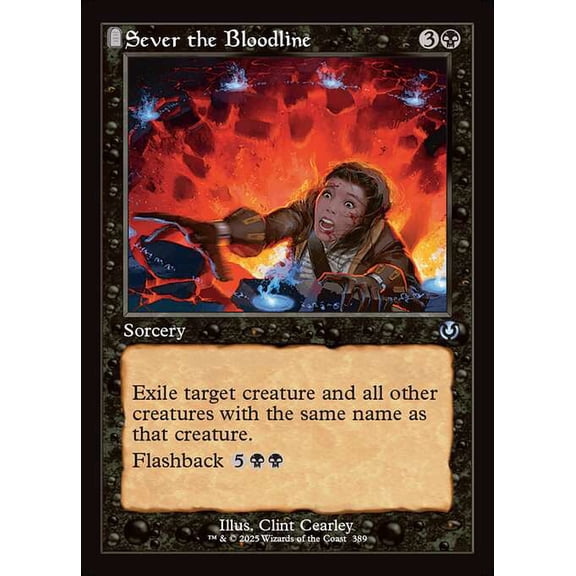 MtG Innistrad Remastered Uncommon Sever the Bloodline (Classic Frame) #389