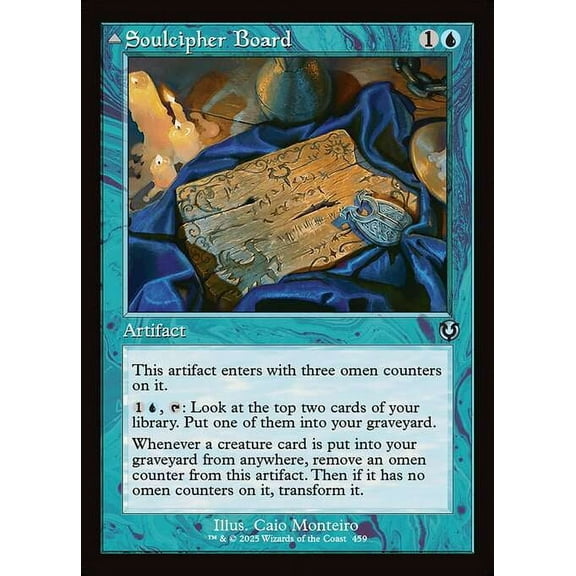 MtG Innistrad Remastered Uncommon Soulcipher Board // Cipherbound Spirit (Classic Frame) #459