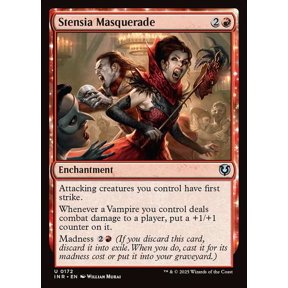 MtG Innistrad Remastered Uncommon Stensia Masquerade #172