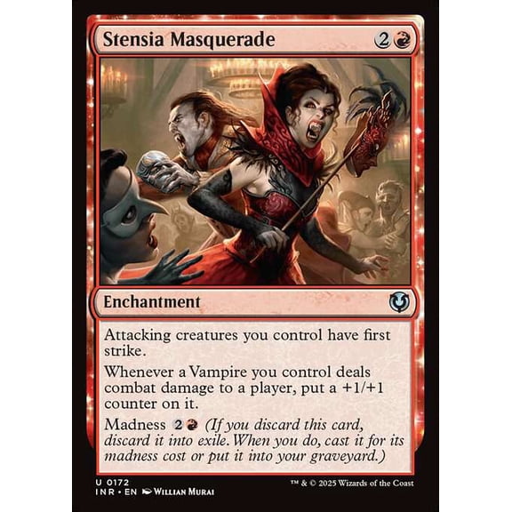 MtG Innistrad Remastered Uncommon Stensia Masquerade #172