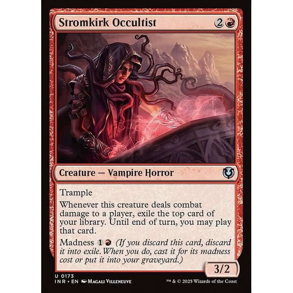 MtG Innistrad Remastered Uncommon Stromkirk Occultist #173