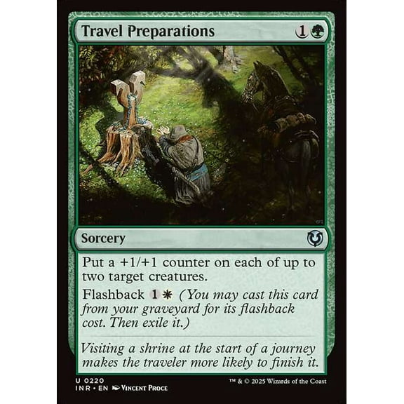 MtG Innistrad Remastered Uncommon Travel Preparations #220