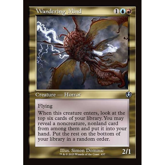 MtG Innistrad Remastered Uncommon Wandering Mind (Classic Frame) #437