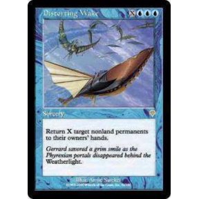 MtG Invasion Rare Distorting Wake #52