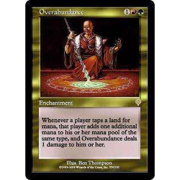 MtG Invasion Rare Overabundance #259