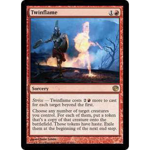 MtG Journey Into Nyx Rare Twinflame #115