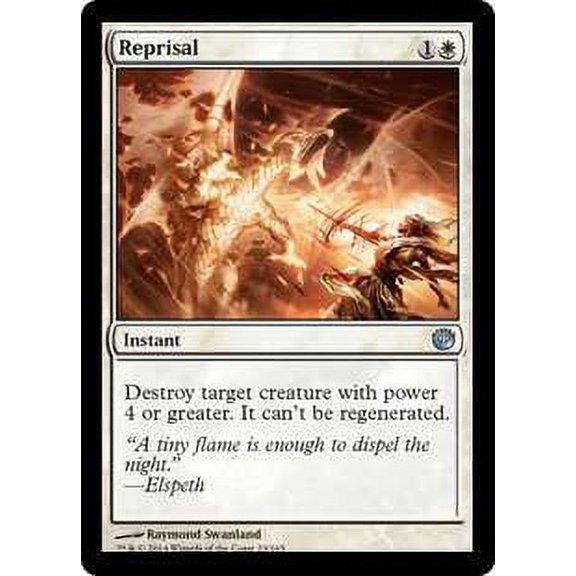 MtG Journey Into Nyx Uncommon Reprisal (Foil) #23
