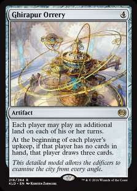 MtG Kaladesh Rare Ghirapur Orrery (Foil) #216 - Walmart.com