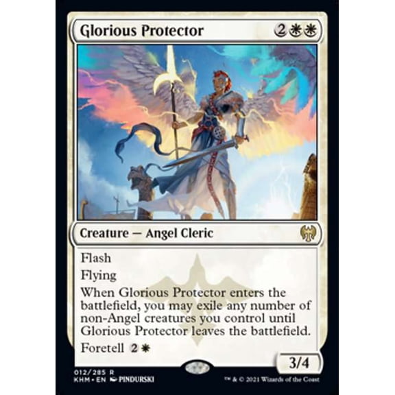 MtG Kaldheim Rare Glorious Protector #12