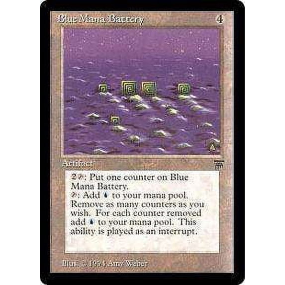 MtG Legends Uncommon Blue Mana Battery - Walmart.com