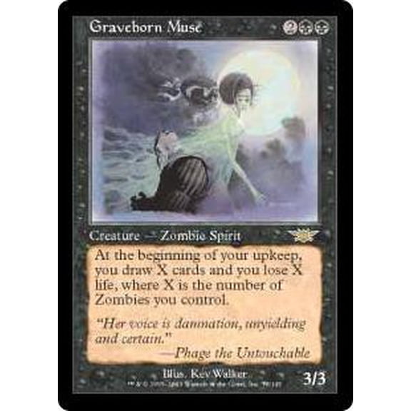 MtG Legions Graveborn Muse