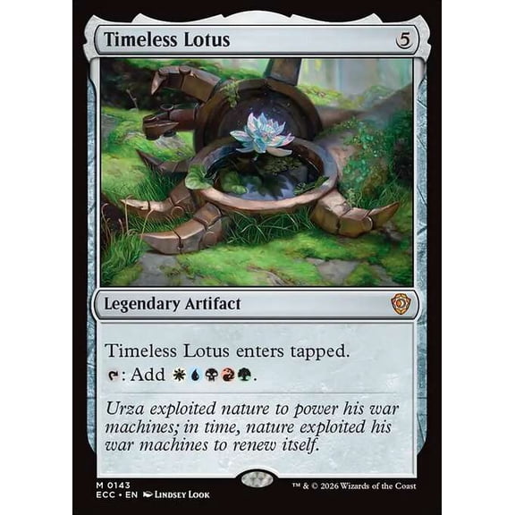 MtG Lorwyn Eclipsed Commander Mythic Rare Timeless Lotus #143
