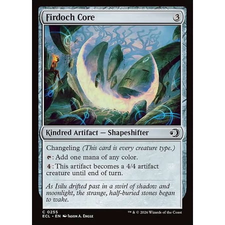 MtG Lorwyn Eclipsed Common Firdoch Core [FOIL] #255