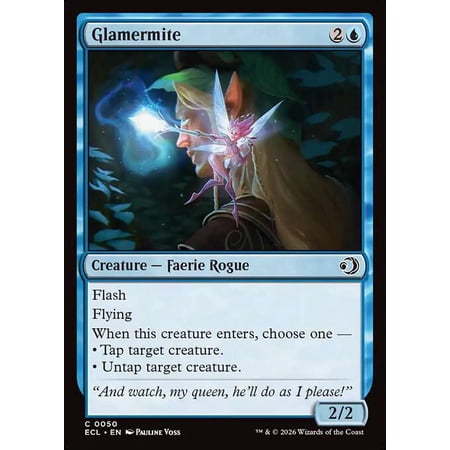 MtG Lorwyn Eclipsed Common Glamermite #50