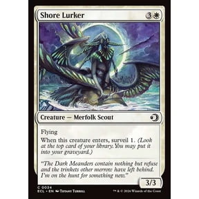 MtG Lorwyn Eclipsed Common Shore Lurker #34