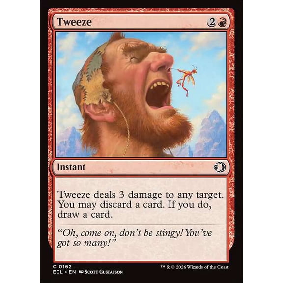 MtG Lorwyn Eclipsed Common Tweeze #162