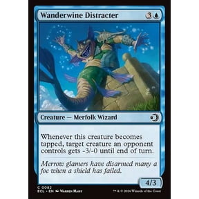 MtG Lorwyn Eclipsed Common Wanderwine Distracter [FOIL] #82