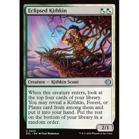 MtG Lorwyn Eclipsed Uncommon Eclipsed Kithkin #220