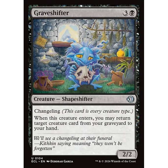 MtG Lorwyn Eclipsed Uncommon Graveshifter [FOIL] #104