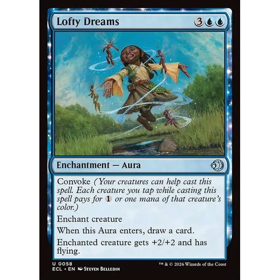 MtG Lorwyn Eclipsed Uncommon Lofty Dreams #58