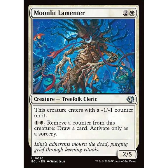 MtG Lorwyn Eclipsed Uncommon Moonlit Lamenter #26
