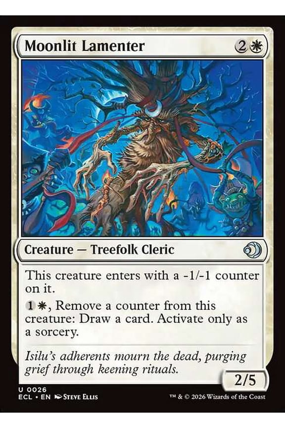 MtG Lorwyn Eclipsed Uncommon Moonlit Lamenter #26