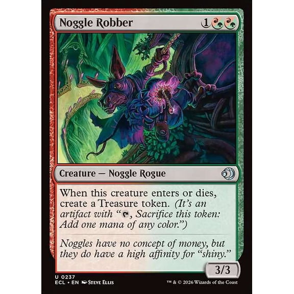 MtG Lorwyn Eclipsed Uncommon Noggle Robber #237