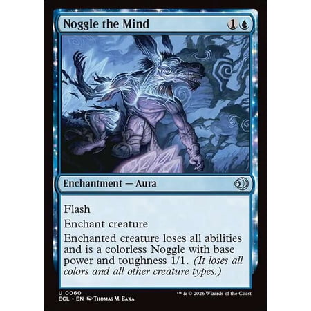 MtG Lorwyn Eclipsed Uncommon Noggle the Mind #60