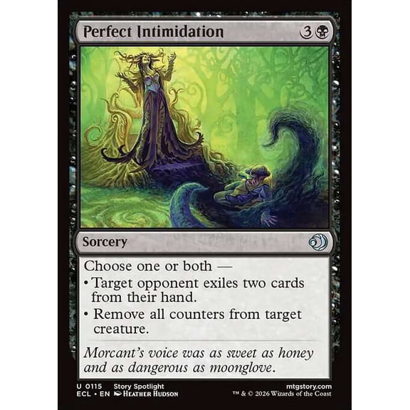 MtG Lorwyn Eclipsed Uncommon Perfect Intimidation #115