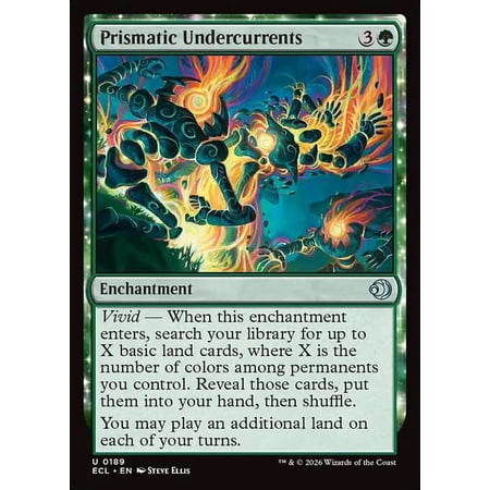 MtG Lorwyn Eclipsed Uncommon Prismatic Undercurrents #189