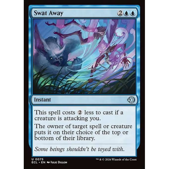 MtG Lorwyn Eclipsed Uncommon Swat Away #75
