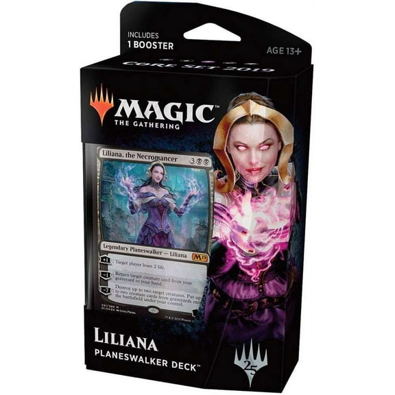 MtG Magic Core Set 2019 Liliana Planeswalker Deck