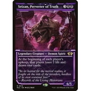 MtG March of the Machine Multiverse Legends Rare Seizan, Perverter of Truth [Showcase FOIL] #15
