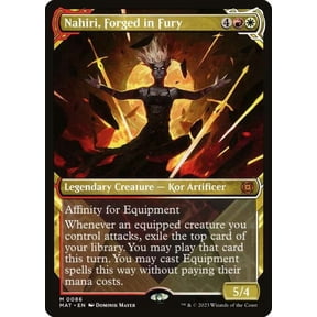 MtG March of the Machine: The Aftermath Mythic Rare Nahiri, Forged in Fury [Showcase] #86