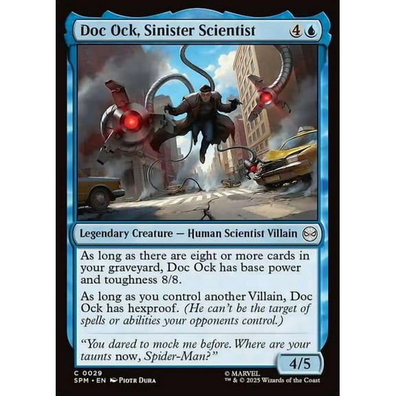 MtG Marvel's Spider-Man Common Doc Ock, Sinister Scientist #29