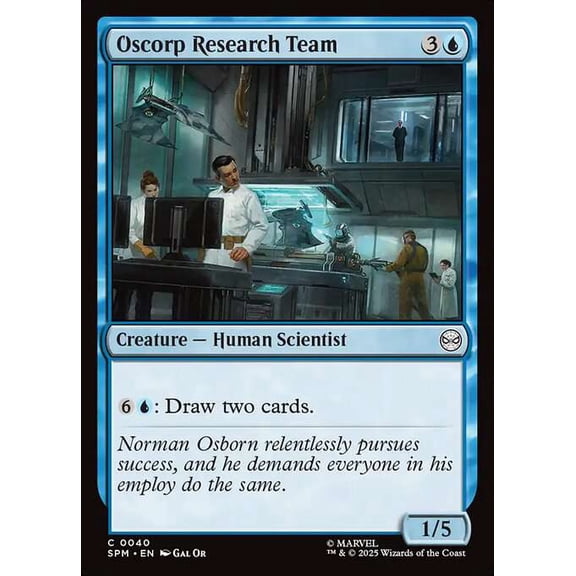MtG Marvel's Spider-Man Common Oscorp Research Team #40