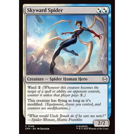 MtG Marvel's Spider-Man Common Skyward Spider #146