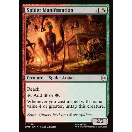 MtG Marvel's Spider-Man Common Spider Manifestation #148