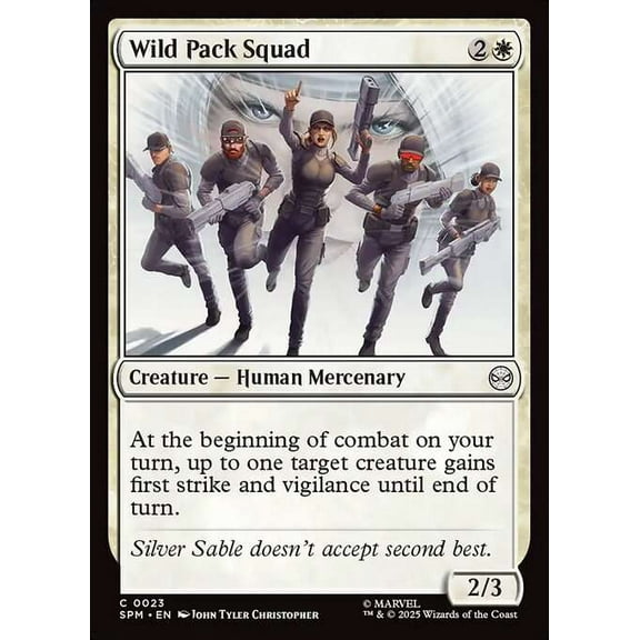 MtG Marvel's Spider-Man Common Wild Pack Squad #23