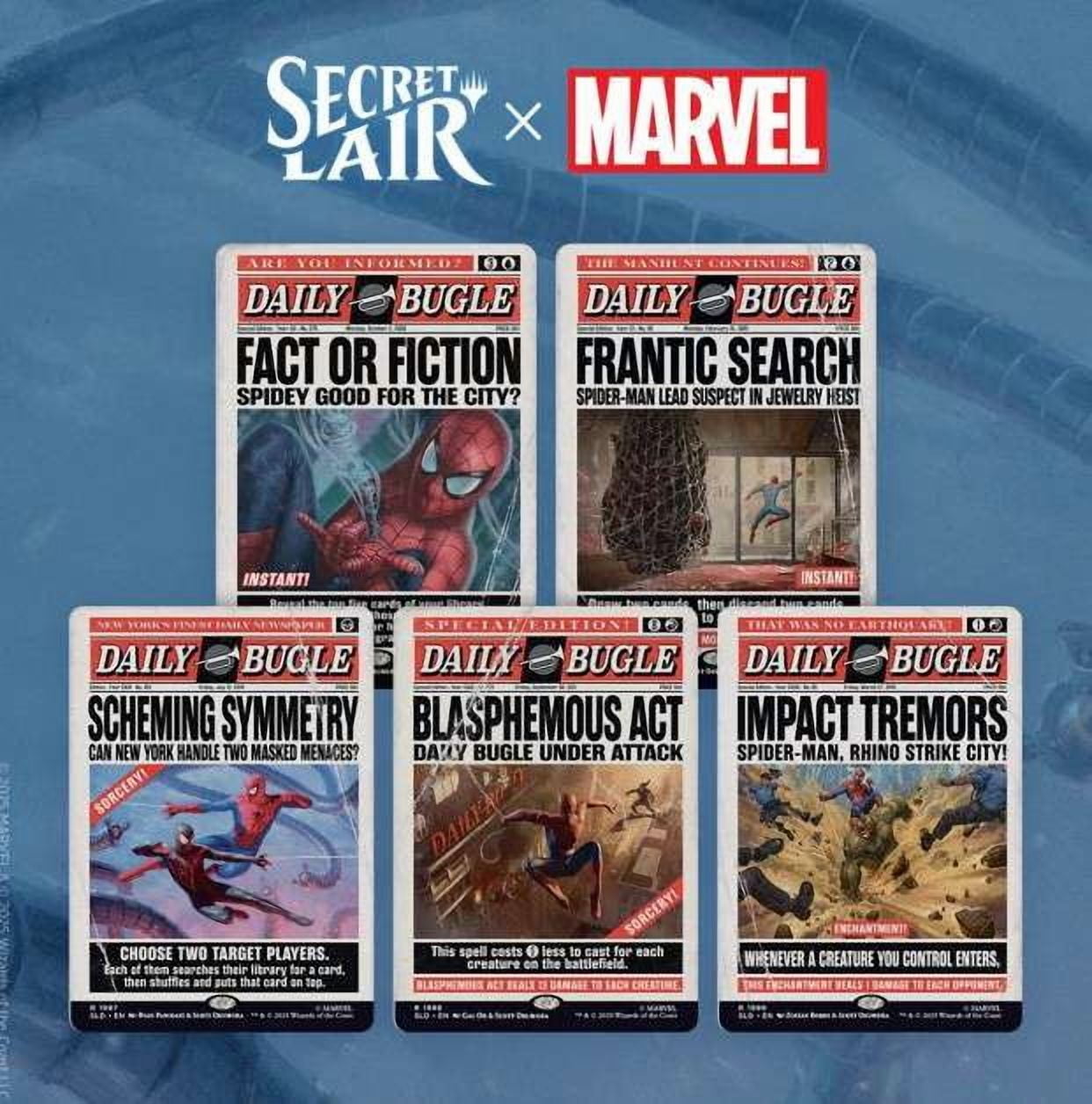 Magic the Gathering Secret Lair x Marvel's Spider-Man: Daily Bugle Breaking News (Non-Foil)
